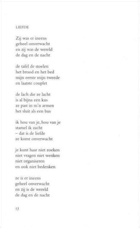 Toon Hermans Gedichten Overlijden Gedicht Over De Liefde Toon Hermans