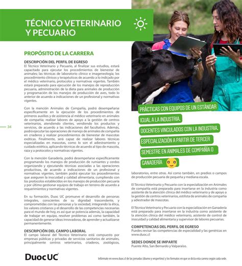 Técnico Veterinario y Pecuario by Duoc UC Issuu