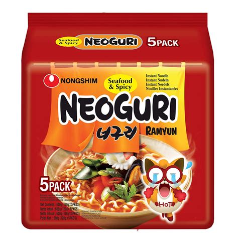Nongshim Neoguri Hot Pack 600g Oceanic Supermarket