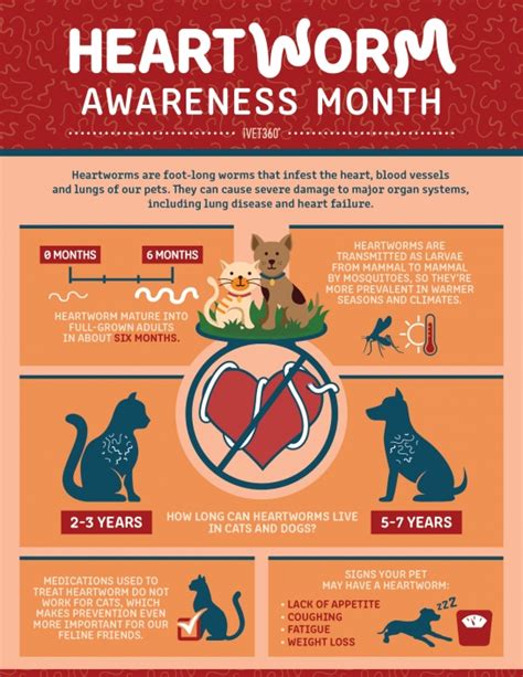 National Heartworm Awareness Month (April) – iVET360 Social Calendar