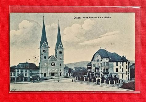 Olten Ringstrasse neue Römisch Katholische Kirche 1914 Kaufen