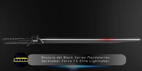 Oficial Se Anuncia El Sable De La Línea The Black Series Mandalorian