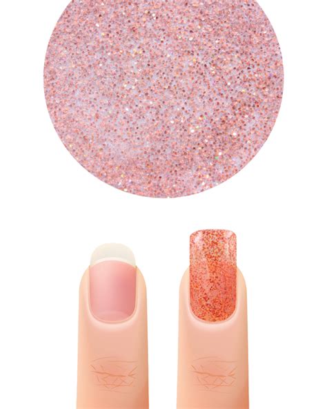 Poudre Acrylique Pour Faux Ongles Coloris Copper Glitter Normes Ce