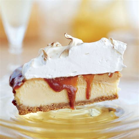 Grapefruit Meringue Pie With Caramel Sauce