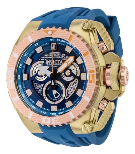 Reloj Para Hombres Invicta Jt Azul Cuotas Sin Inter S