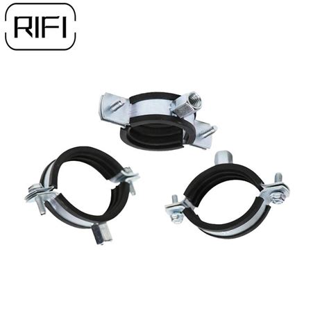 Rigid Imc Emt Conduit Steel Pipe Clamp With Rubber China Fittings And