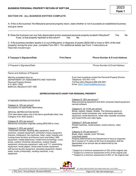 Form 1 Download Fillable Pdf Or Fill Online Annual Report 2023