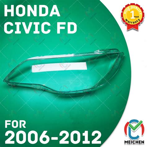 For Honda Civic Fd Headlamp Cover Headlight Cover Headlamp