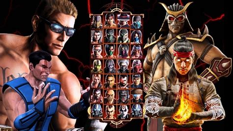 Mortal Kombat 9 Expert Tag Ladder Johnny Cage And Sub Zero