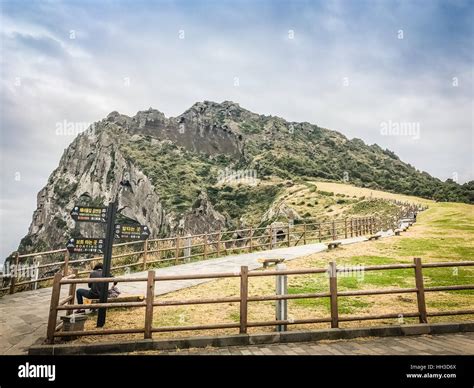 Seongsan Ilchulbong Sunrise Peak One Of The Unesco Nature Tourism