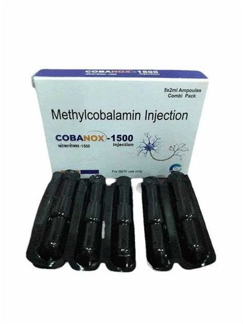 Cobanox Methylcobalamin Injection Mcg At Rs Box In Chandigarh