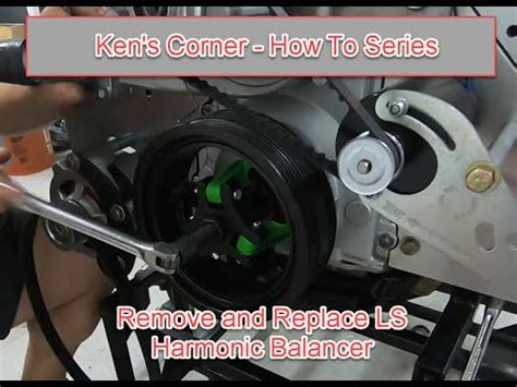 How To Remove And Replace An LS Engine Harmonic Balancer YouTube