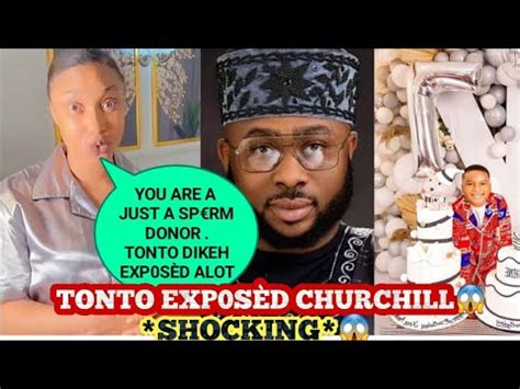 Tonto Dikeh Blows Hot Exp Sed Olakunle Churchill Di B Ll C Dirty