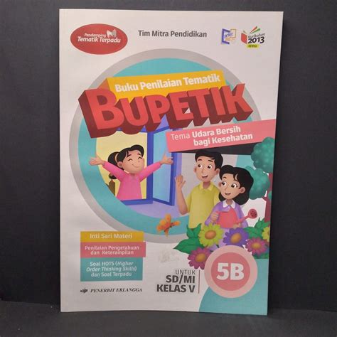 Jual BUKU PENILAIAN TEMATIK BUPETIK TEMA UDARA BERSIH BAGI KESEHATAN