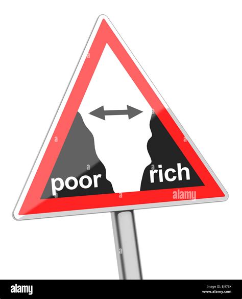 Gap Between Poor And Rich Stock Photo Alamy