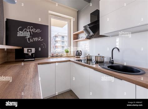 Light Grey Kitchen With Wood Worktop Ukzn Learn Email Luxury Kitchens