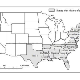 Map Of The Contiguous United States Indicating States Where Local