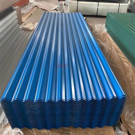 China Construction Material Corrugated Roofing Prepainted Galvanized