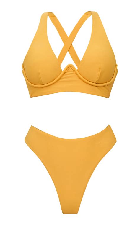 Andrea Iyamah Kasa Bikini Bottom Yellow Print Only At Editorialist