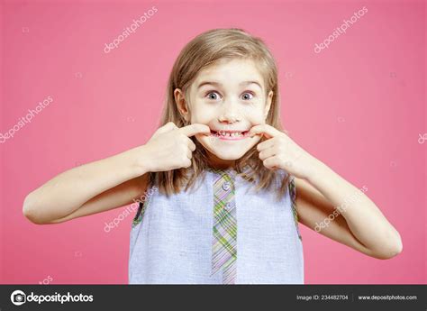 Funny Little Girl Smile