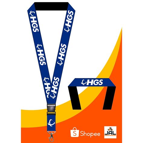 HGS ID Lace Hinduja Global Solutions Id Lace ID Lanyard Shopee