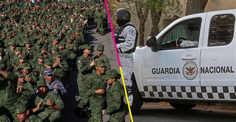 ¿coincidencia Sedena Asume El Control De La Guardia Nacional