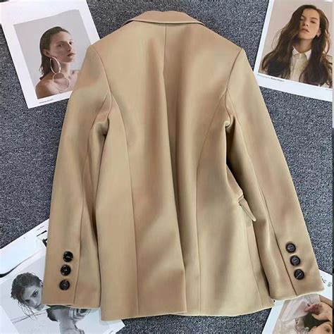 Cheap New Fashion Oversized Office Lady Jackets For Women Temperament Female Blazers Autumn