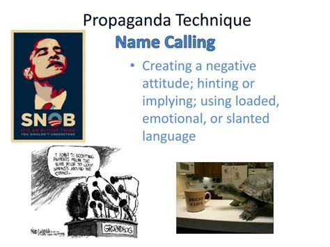 Identify The Propaganda Technique