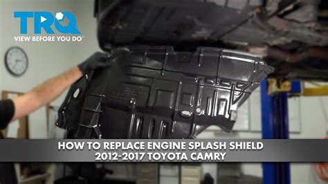 How To Fix A Splash Shield