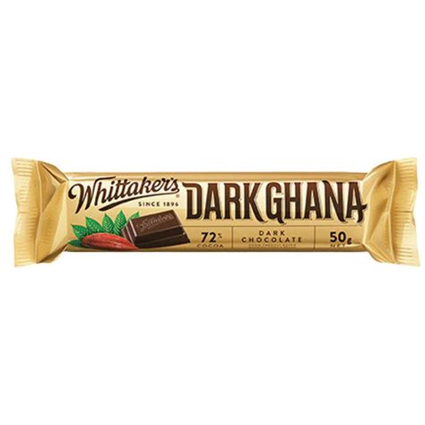 Buy Whittakers Dark Ghana Chocolate Chunk Bar 50g Online At Chemist