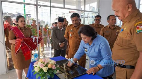 Bupati Cory Sebayang Resmikan Kantor Lurah Kampung Dalam Dan Buka