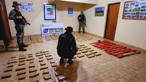 Prefectura secuestró más de 155 kilos de marihuana en Jardín América