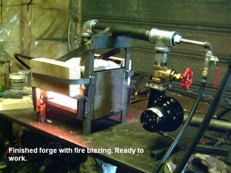 Blacksmith Gas Forge Plans Propane Forge Plans Gas Forge Construction