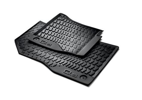 B Audi Q All Weather Rubber Floor Mats Front