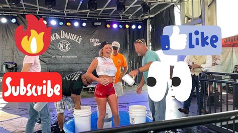 Wet T Shirt Contest Daytona Bikeweek 2022 Dirty Harrys DirtyHarrys