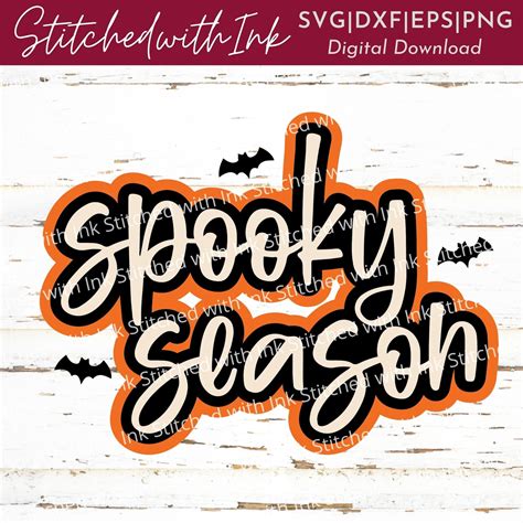 Spooky Season Svg Spooky Season Png Halloween Shirt Svg Etsy Uk