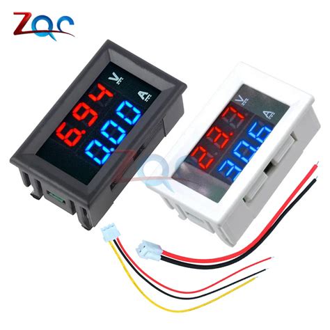 Dual Led Display Mini Digital Voltmeter Ammeter Dc V A Panel