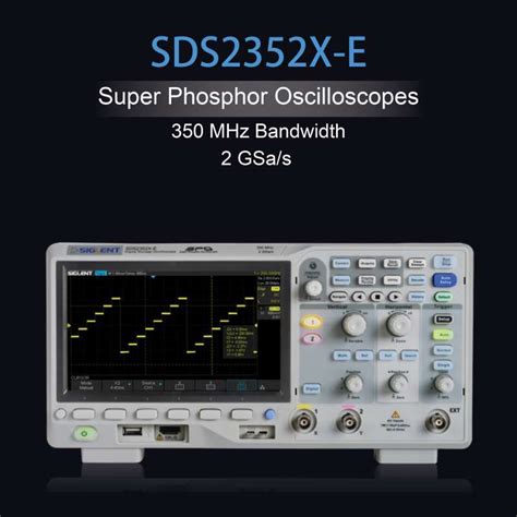 Jual Oscilloscope 350MHz Dual Channel Siglent SDS2352X E Di Seller