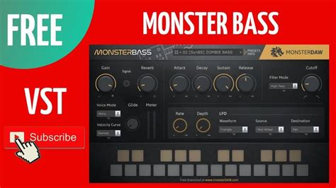 Free Vst Plugin Monster Bass 💥 Best Free Vst Plugin 2021🎹 Free Plugins Plugins Free