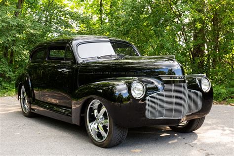 Modified 1941 Chevrolet Master Deluxe Town Sedan For Sale On BaT