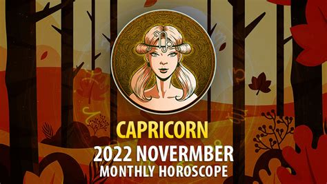 Capricorn November Horoscope Horoscopeoftoday