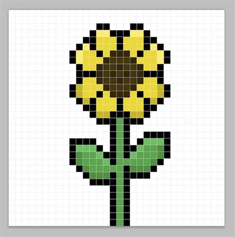 How To Make A Pixel Art Flower Mega Voxels