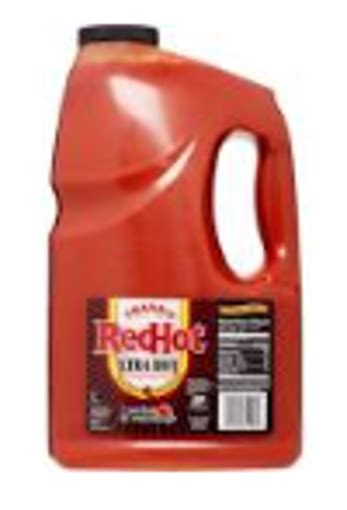 Franks Red Hot Extra Hot Sauce Gallon Case Dealsonet