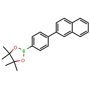 4 4 5 5 Tetramethyl 2 4 Naphthalen 2 Yl Phenyl 1 3 2 Dioxaborolane