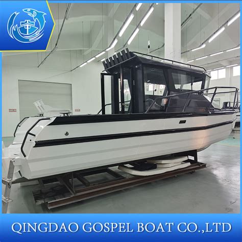 7 5m Easy Craft Aluminum Fishing Boat Speed Boat For The Sea China