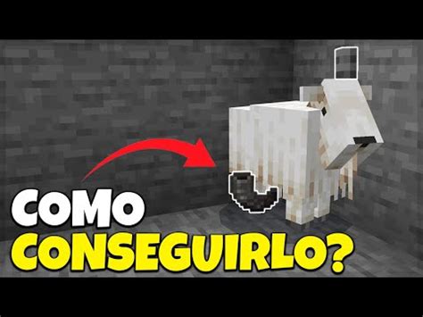 Como Conseguir Un Cuerno De Cabra En Minecraft Youtube