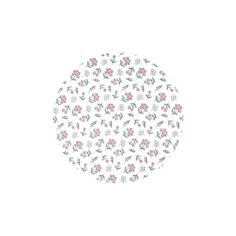 Flowers Pattern Combined In A Circle Flowers Pattern Flowers Circule
