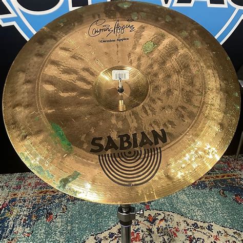 Sabian 19 Signature Carmen Appice Devastation Chinese Cymbal Reverb