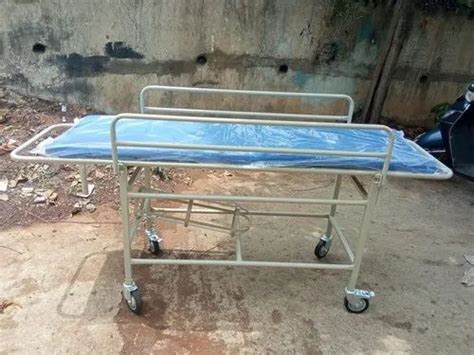 Hills Mild Steel Hospital Stretcher Trolley At Rs In Bengaluru