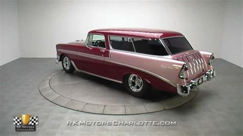 134052 1956 Chevrolet Bel Air Nomad Youtube